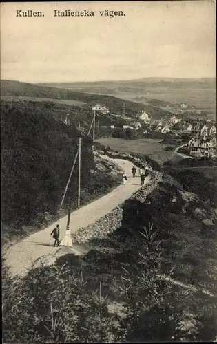 Ak Kullen Schweden, Italienischer Weg