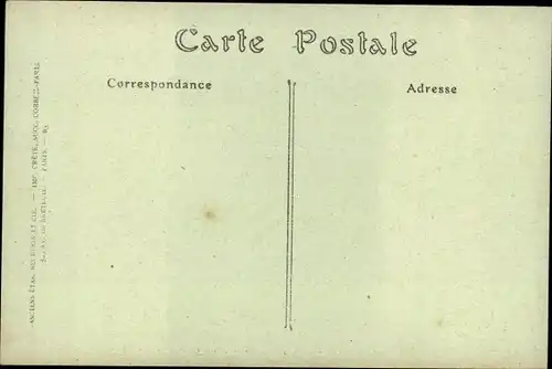 Ak-Tag des Sieges, 14. Juli 1919, Versailles, Poincaré, Foch