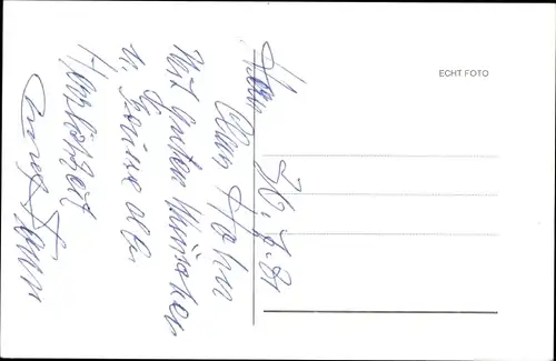 Ak Schauspieler Rudolf Fernau, Portrait, Autogramm