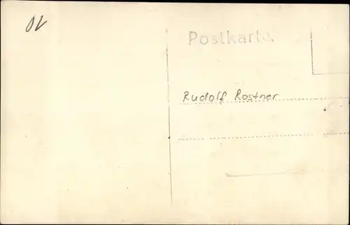 Ak Schauspieler Rudolf Rostner, Porträt, Autogramm