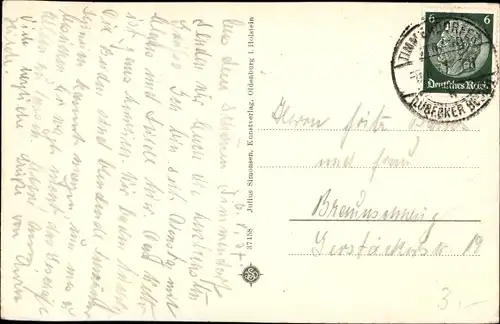 Ak Ostseebad Timmendorfer Strand, Musik-Pavillon