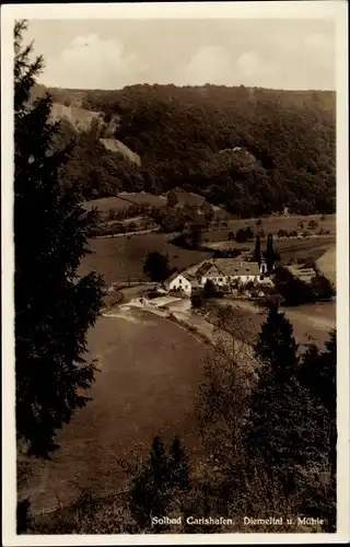 Ak Bad Karlshafen an der Oberweser Hessen, Mühle im Diemeltal