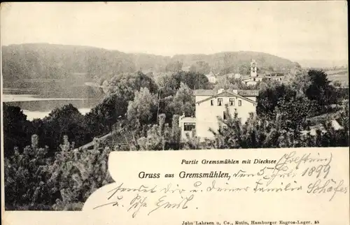 Ak Gremsmühlen Malente in Ostholstein, Panorama, Dieksee
