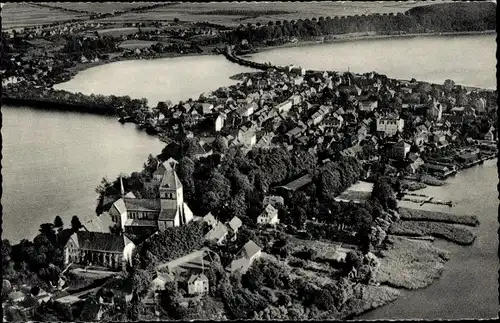 Ak Ratzeburg im Herzogtum Lauenburg, Luftaufnahme
