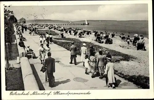 Ak Ostseebad Niendorf Timmendorfer Strand, Strandpromenade