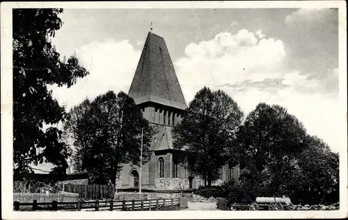 Ak Nusse im Herzogtum Lauenburg, Kirche