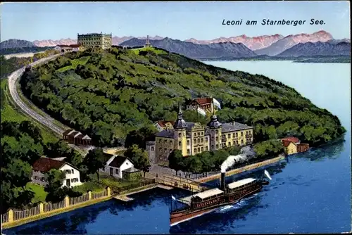 Ak Leoni Berg am Starnberger See, Schloss Berg