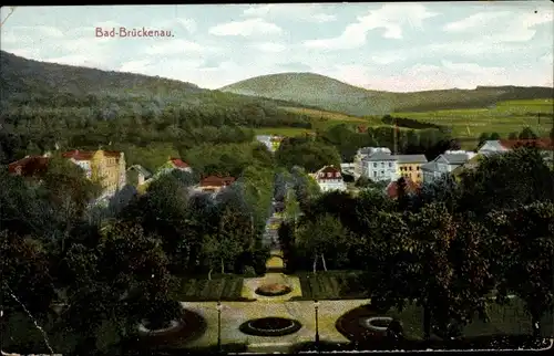 Ak Bad Brückenau im Sinntal Unterfranken, Ortsansicht