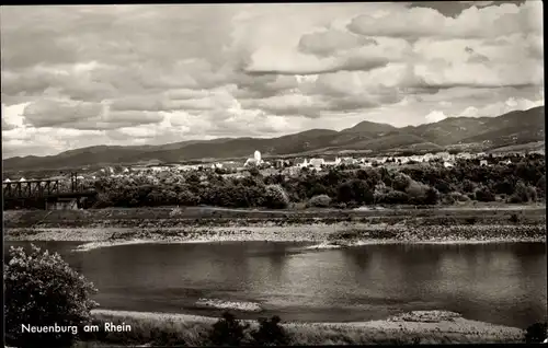 Ak Neuenburg am Rhein Baden, Panorama