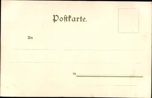 Litho Coburg in Oberfranken, Veste, Totalansicht