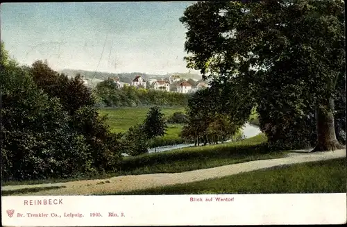 Ak Reinbeck Reinbek in Schleswig Holstein, Blick auf Wentorf