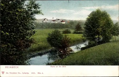 Ak Reinbek in Schleswig Holstein, an der Bille