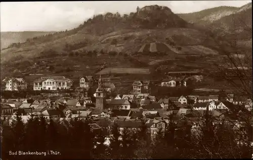 Ak Bad Blankenburg in Thüringen, Panorama