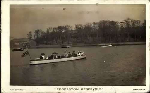 Ak Edgbaston Birmingham West Midlands England, Reservoir, Boot