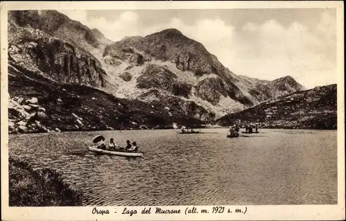 Ak Oropa Biella Piemonte, Lago del Mucrone