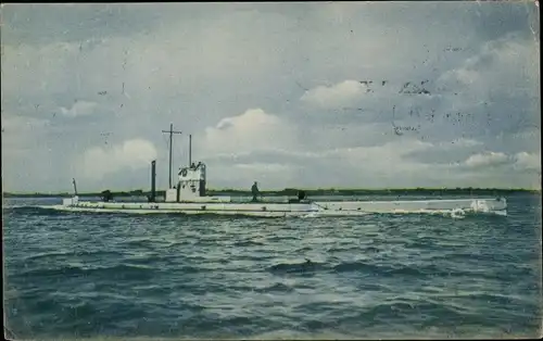 Ak Deutsches Unterseeboot, U-Boot U 15