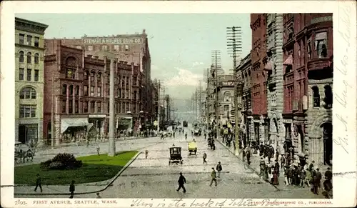 Ak Seattle Washington USA, First Avenue