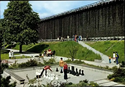 Ak Bad Rothenfelde am Teutoburger Wald, Neues Gradierwerk, Riesenschach