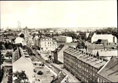 Ak Anklam in Mecklenburg Vorpommern, Blick über die Stadt