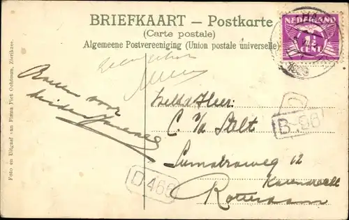 Ak Burgh Haamstede Schouwen Duiveland Zeeland Niederlande, Duinwegje