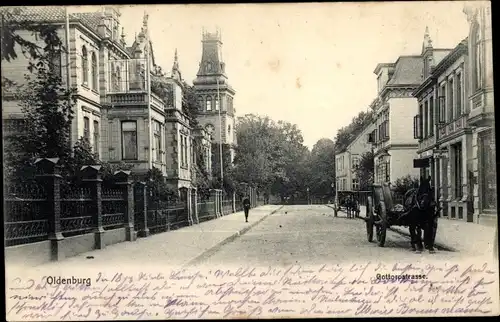 Ak Oldenburg im Großherzogtum Oldenburg, Gottorpstraße