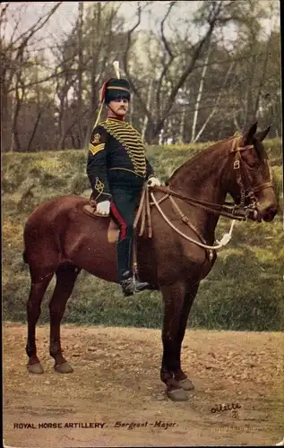 Ak Royal Horse Artillerie, Sergeant Major