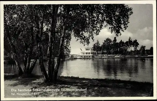 Ak Seifhennersdorf in Sachsen, Silberteichbaude