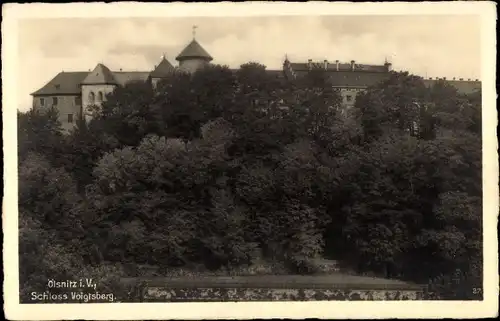 Ak Oelsnitz im Vogtland, Schloss Voigtsberg