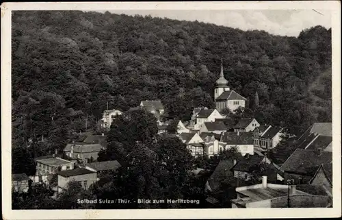 Ak Bad Sulza in Thüringen, Herlitzberg, Kirche