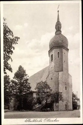 Ak Olbernhau im Erzgebirge, Stadtkirche