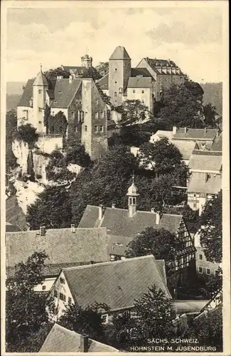 Ak Hohnstein Sächsische Schweiz, Hohnstein, Jugendburg