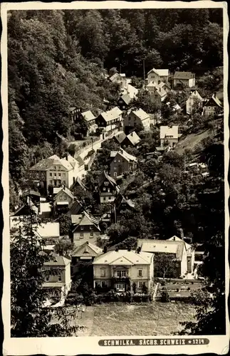 Ak Schmilka Bad Schandau Sächsische Schweiz, Totalansicht