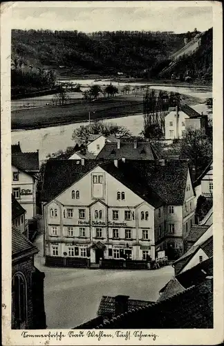 Ak Wehlen an der Elbe Sächsische Schweiz, Röhringers Hotel