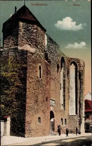 Ak Großenhain in Sachsen, Ruine