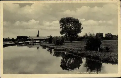 Ak Doetinchem Gelderland, IJsselview