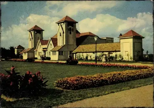 Ak Ostseebad Heringsdorf auf Usedom, HO Cafe