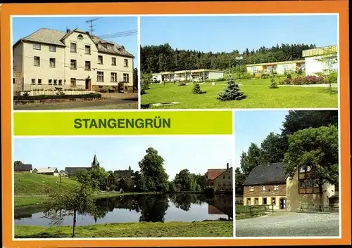 Ak Stangengrün Kirchberg in Sachsen, Dr. Theoder Neubauer Schulungsheim, Gasthaus zur Talmühle