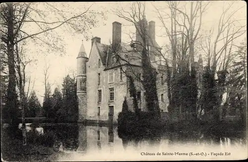 Ak Sainte Mesme Yvelines, Schloss