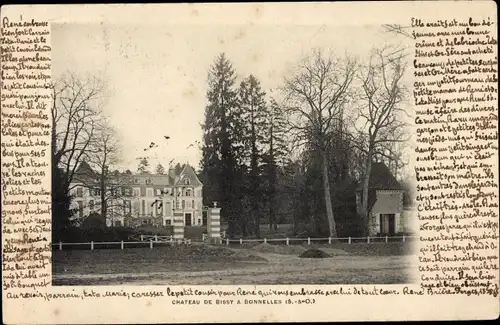 Ak Bonnelles Yvelines, Château de Bissy