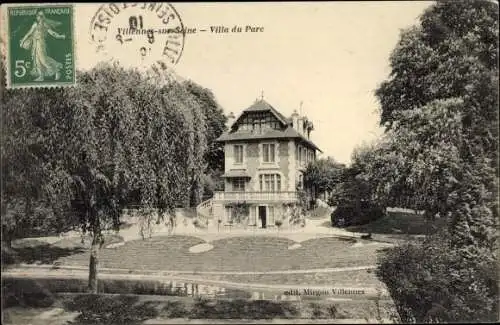 Ak Villennes sur Seine Yvelines, Villa du Parc