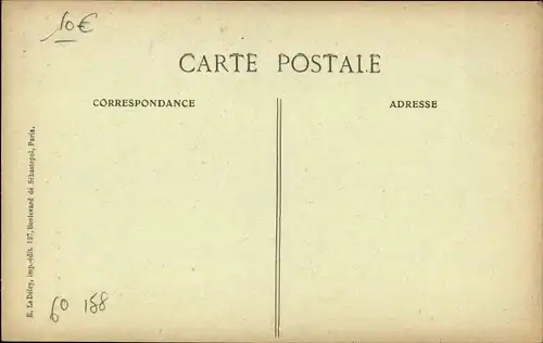 Ak Paris VI, Rue de Nevers