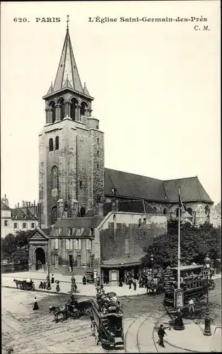 Ak Paris VI, Kirche Saint Germain des Pres