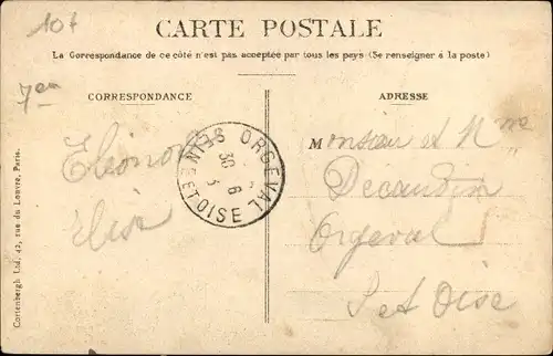 Ak Paris VII, Pont de l'Alma, Magic City