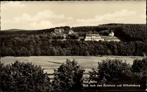 Ak Bad Berka in Thüringen, Ärzteheim, Wilhelmsburg