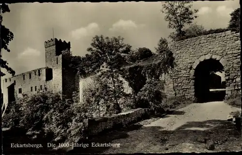 Ak Eckartsberga Burgenlandkreis Thüringen, Eckartsberg