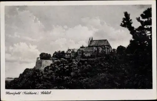 Ak Mansfeld im Harzvorland, Schloss