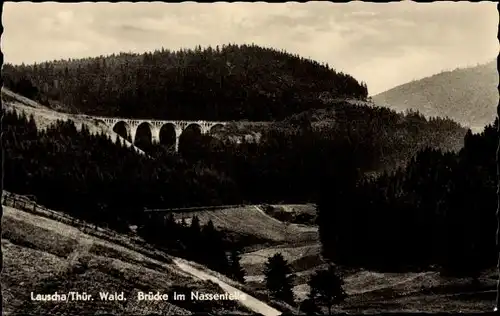 Ak Lauscha in Thüringen, Brücke