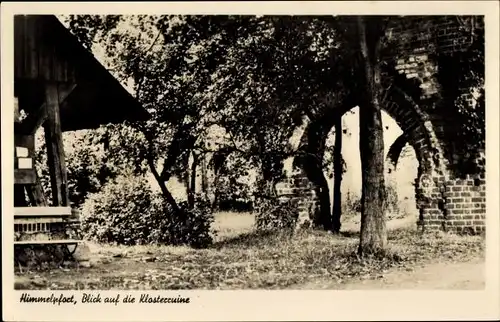 Ak Himmelpfort Fürstenberg an der Havel, Klosterruine