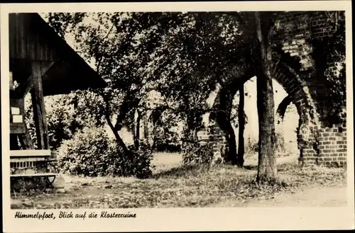 Ak Himmelpfort Fürstenberg an der Havel, Klosterruine