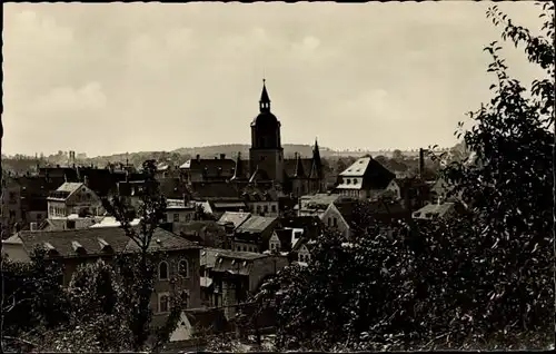 Ak Meerane in Sachsen, Blick auf St. Martin